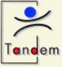 logo koordinačního centra česko-německých výměn mládeže Tandem