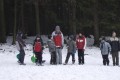 Na zimním srazu oddílů TOM na Ostravici si účastníci užili soutěží i sněhu.