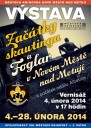 Výstava Začátek skautingu a J. Foglar v Novém Městě nad Metují, 2014 (plakát)