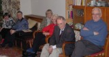 Jan Pfeiffer na setkání přátel z Ligy lesní moudrosti (v popředí v bílé košili, archiv LLM) 