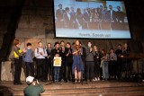 Ceny Gratias Tibi 2020 - Organizátoři projektu Youth, Speaks Up! v čele s Janou Soukupovou (foto Jožo Rabara) 